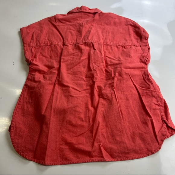 Appleseed’s women’s orange petite shirt Pm m130-40 - Picture 2 of 4